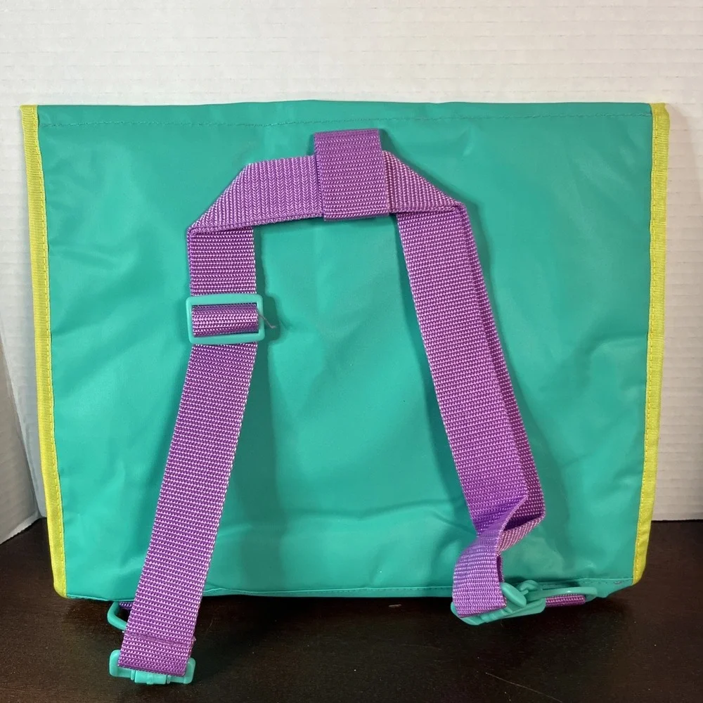 Vintage Tupperware Kids' Pack Travel Pouch Neon Bag Backpack Retro 90s Nostalgia